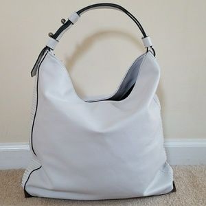 Zara White Hobo Handbag